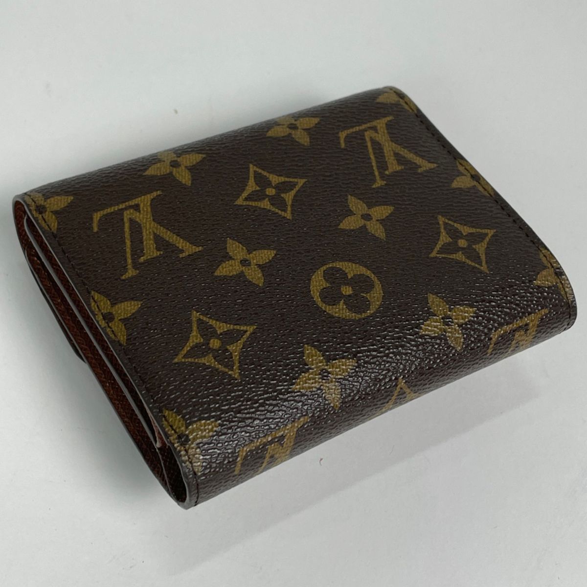 Louis Vuitton Portefeuille Joy Trifold Wallet Monogram Brown — view 2