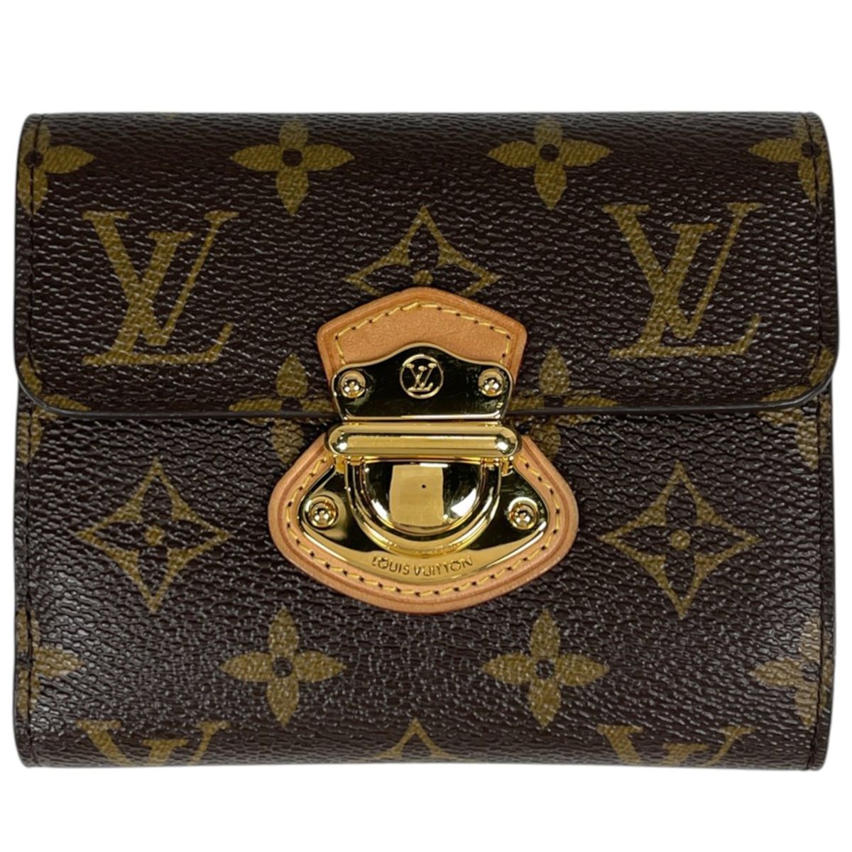 Louis Vuitton Portefeuille Joy Trifold Wallet Monogram Brown