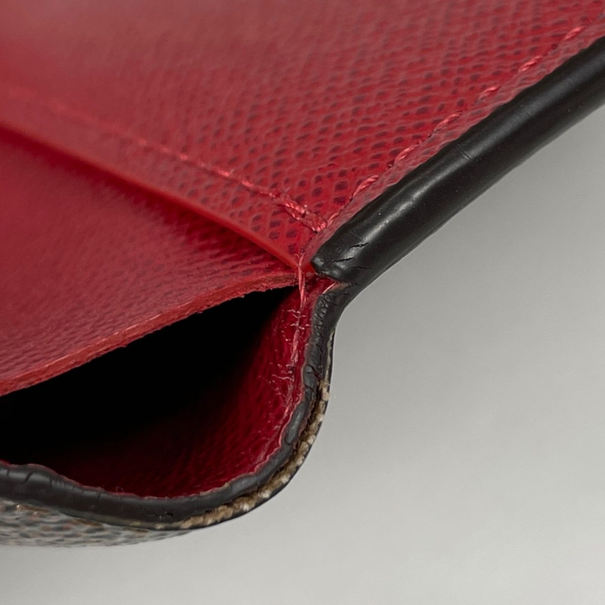 Louis Vuitton Portefeuille Victorine Trifold Wallet Damier Brown — view 4