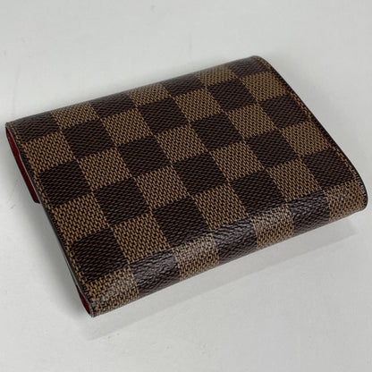 Louis Vuitton Portefeuille Victorine Trifold Wallet Damier Brown — view 2