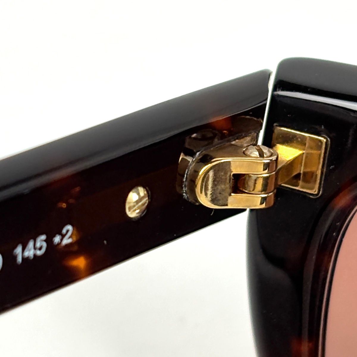 Moncler Sunglasses Gradient Acetate Brown Eyewear — view 4