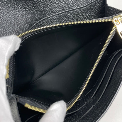 Louis Vuitton Portefeuille Sarah Wallet Monogram Empreinte Noir — view 6