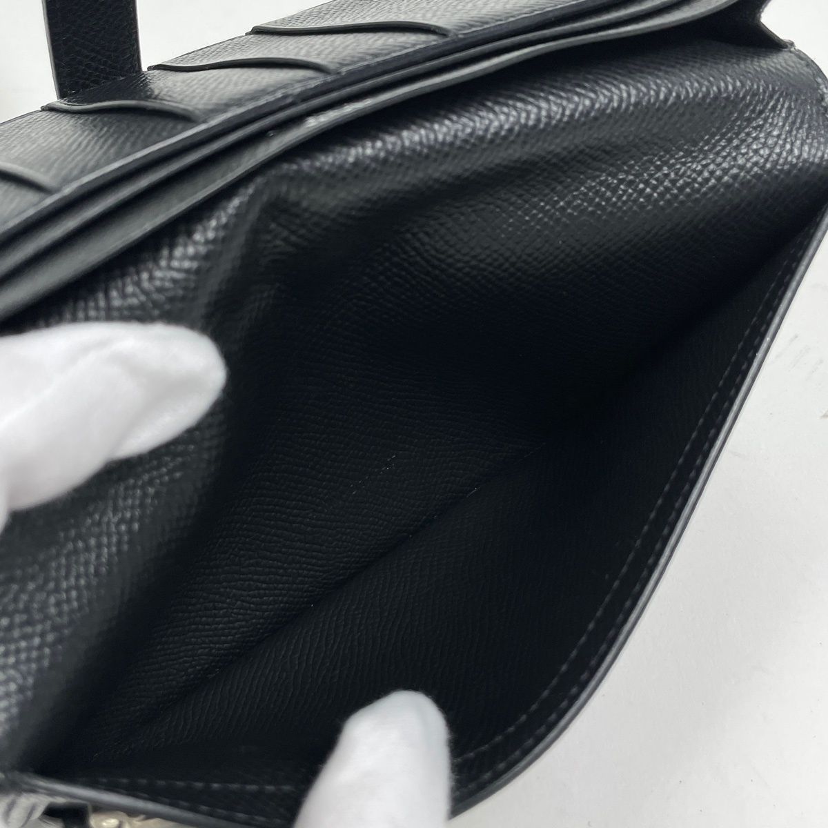Hermes Bearn Souffle Wallet Veau Epsom Noir — view 5