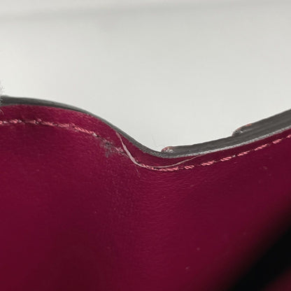 Louis Vuitton Portefeuille Zoe Trifold Wallet Monogram Brown Fuchsia — view 5
