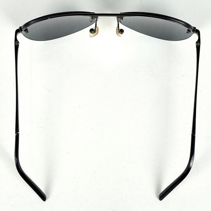 Louis Vuitton Clockwise Sunglasses Monogram Rimless Metal Black Eyewear — view 3