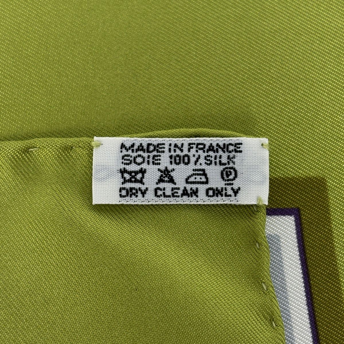 Hermes Carre 90 Scarf World Map Silk Green Multicolor — view 2