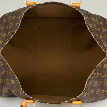 Louis Vuitton Keepall 50 Boston Bag Monogram Brown — view 8