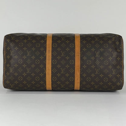 Louis Vuitton Keepall 55 Boston Bag Monogram Brown — view 2