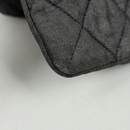 Chanel Shoulder Bag Coco Cocoon Canvas Dark Gray — view 6