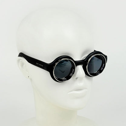 Louis Vuitton LV Supervision Round Sunglasses Acetate Black Eyewear — view 5