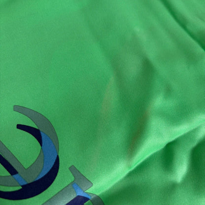Hermes Carre 70 Caleche Elastique Scarf Silk Green Blue Yellow — view 5