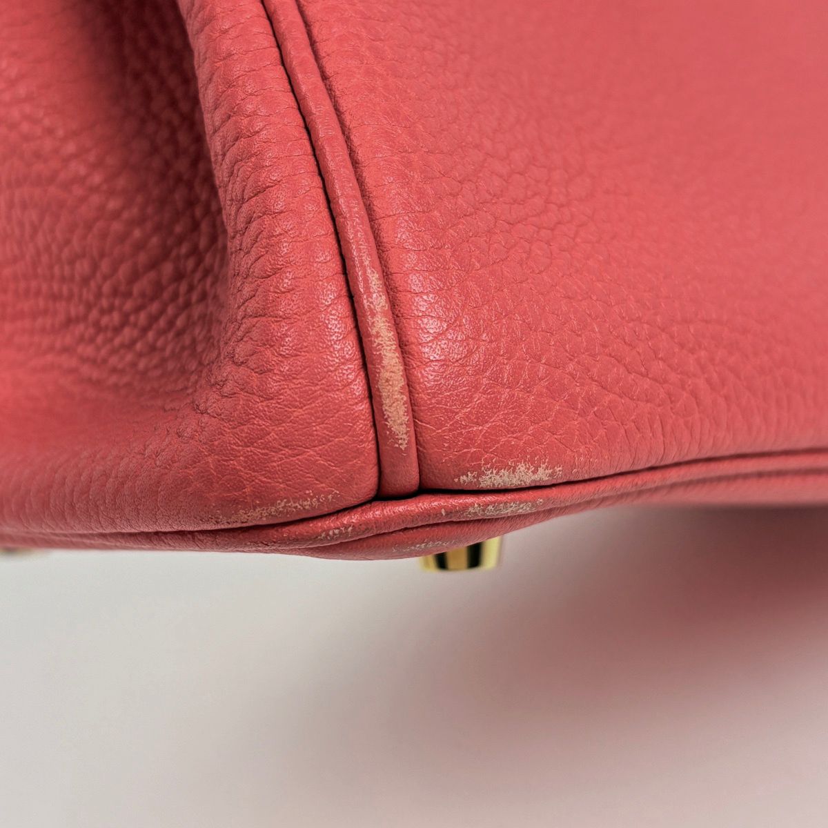 Hermes Birkin 30 Handbag Taurillon Clemence Bougainvillea — view 7