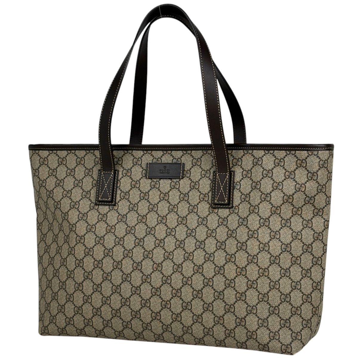 Gucci Tote GG Pattern Brown