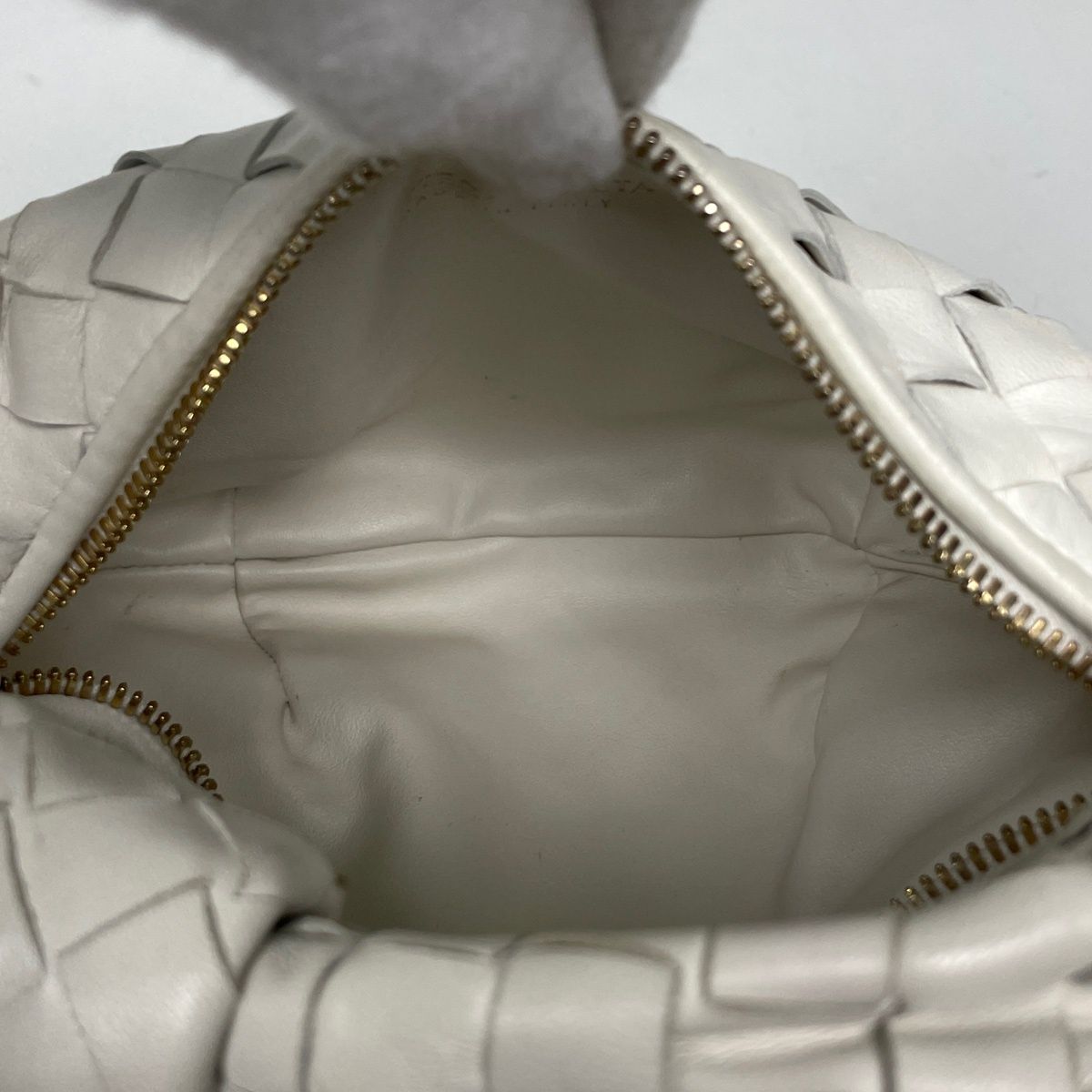 Bottega Veneta Handbag Intrecciato Leather White — view 6