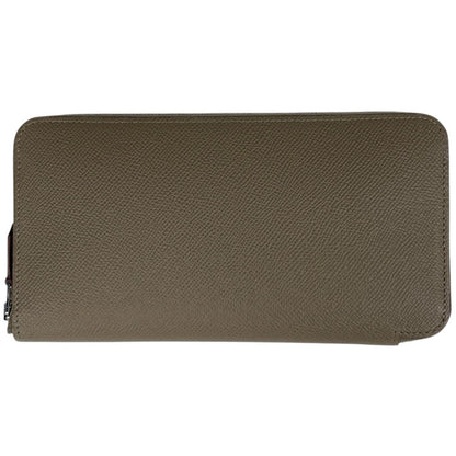 Hermes Azap Long Silk in Wallet Veau Etoupe