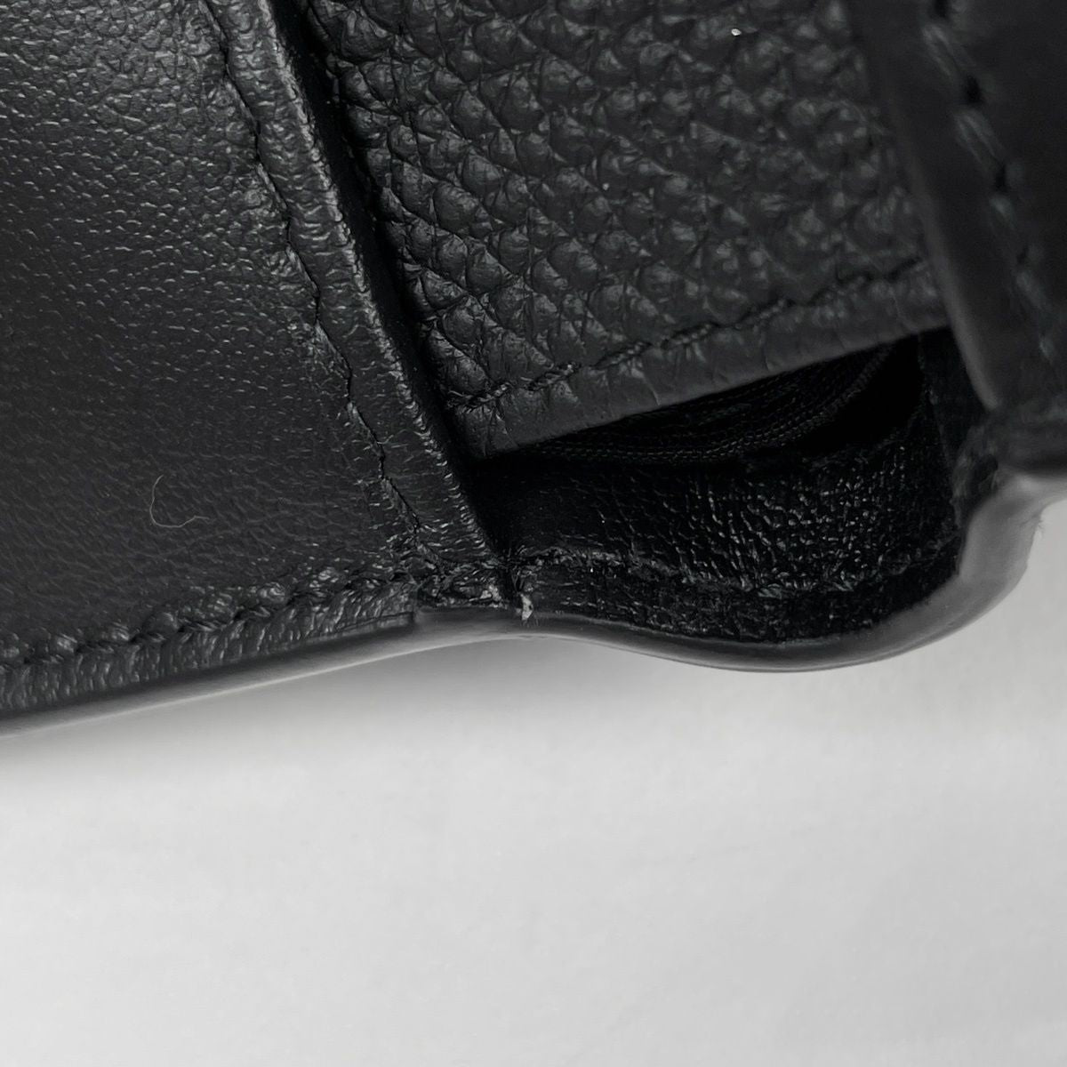 Dior Wallet Bifold Gravity Leather Black — view 4