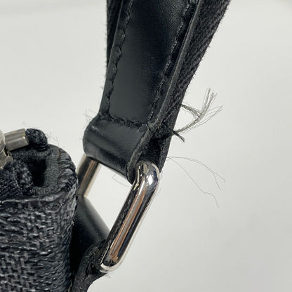 Louis Vuitton Mick MM Shoulder Bag Crossbody Damier Graphite Black — view 4
