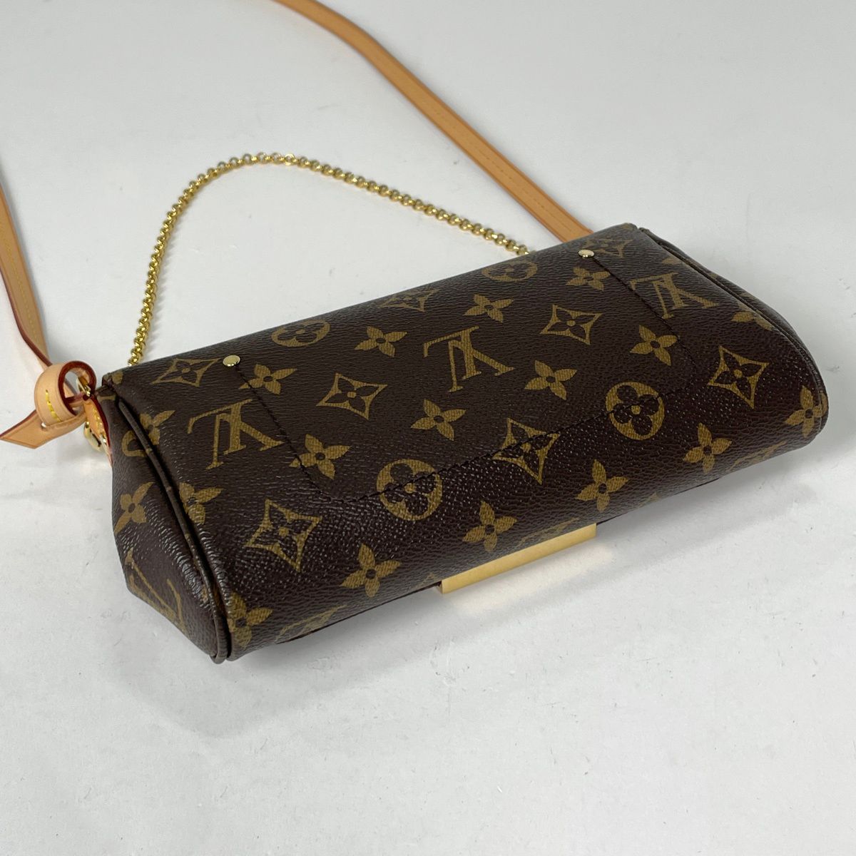 Louis Vuitton Favorite PM Shoulder Bag Pouch Monogram Brown — view 2
