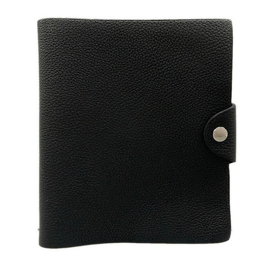 Hermes Notebook Ulysse MM Black Silver Agenda