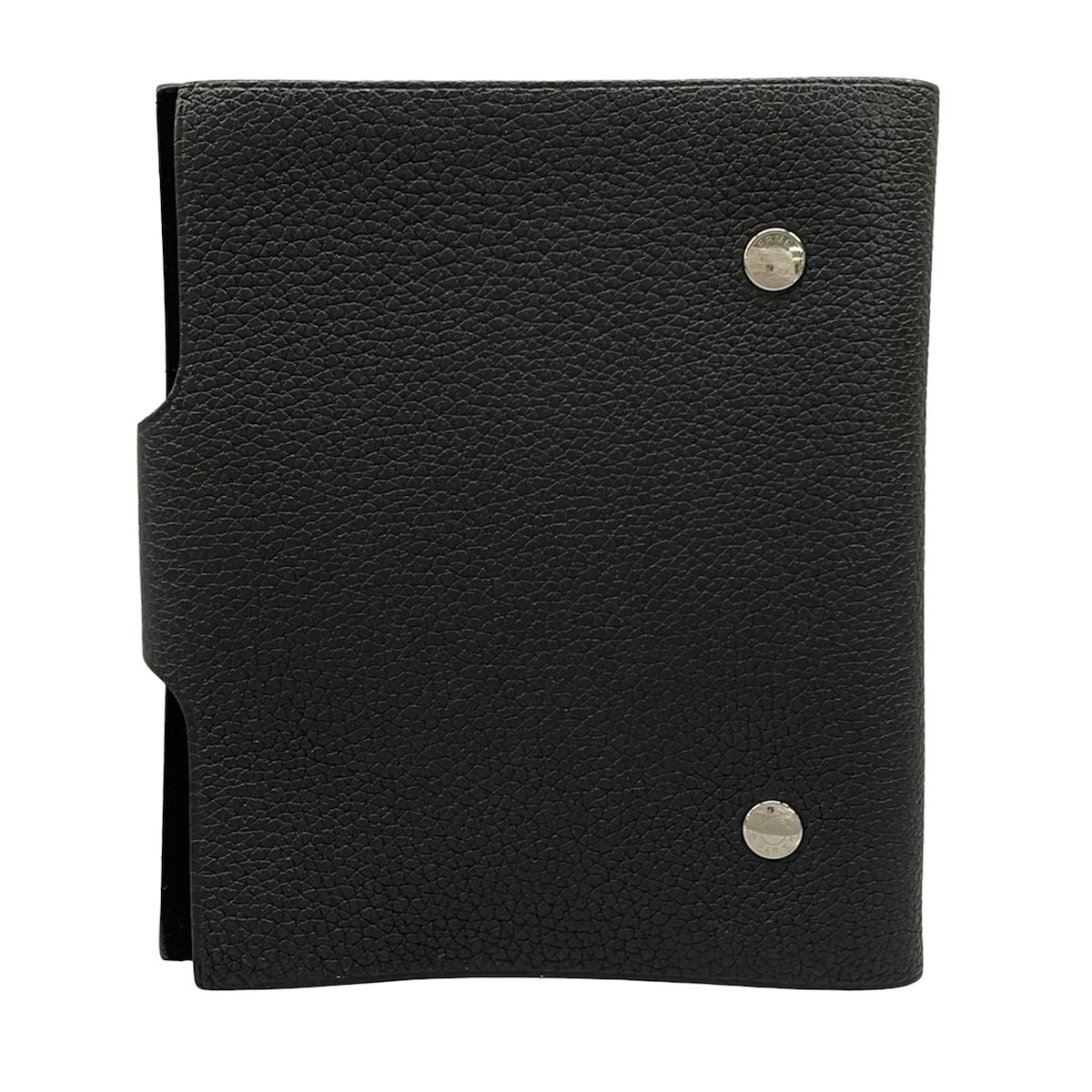 Hermes Notebook Ulysse MM Black Silver Agenda — view 2