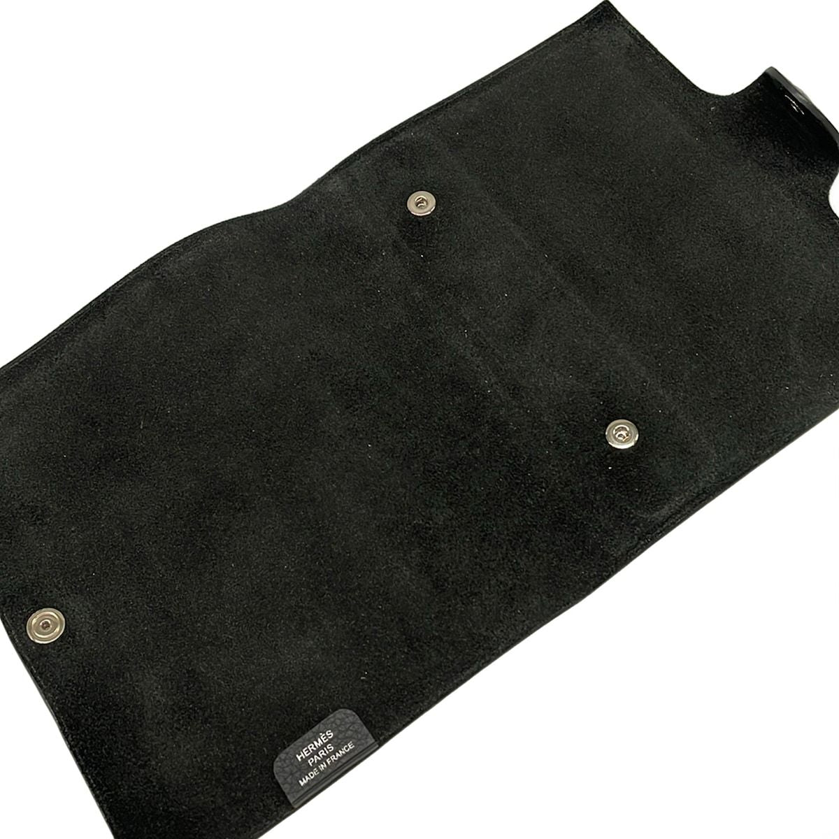 Hermes Notebook Ulysse MM Black Silver Agenda — view 3