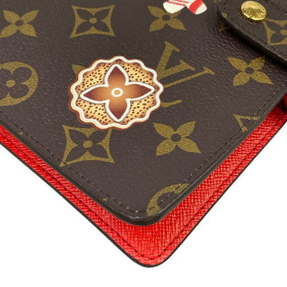 Louis Vuitton Notebook Vivienne Agenda Cover MM Monogram Candy Red Leather — view 5