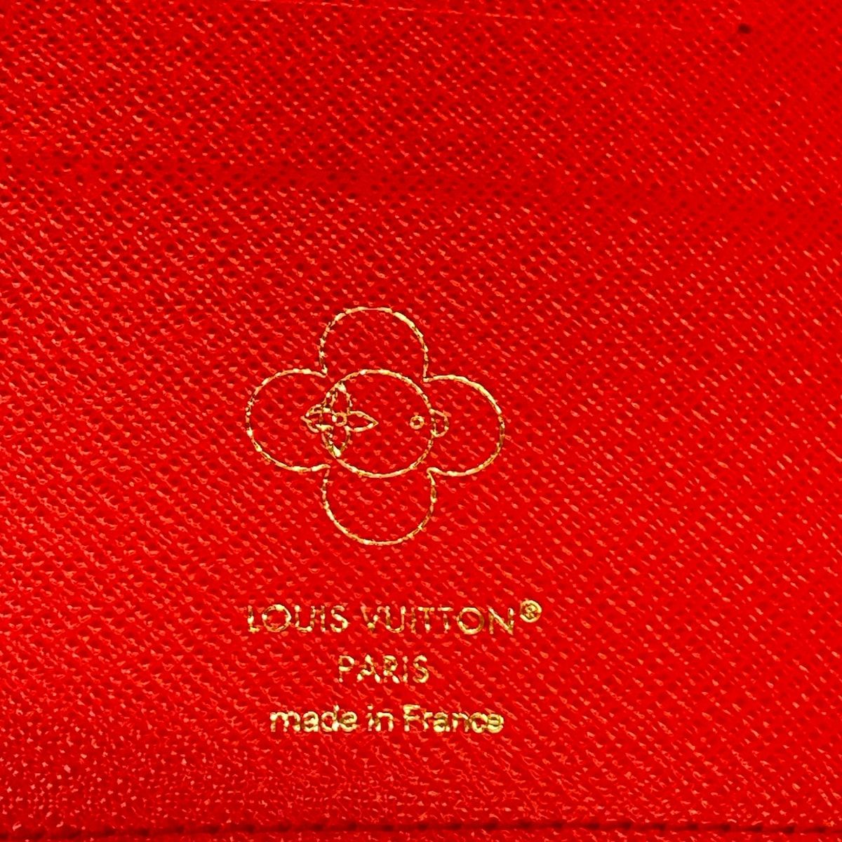 Louis Vuitton Notebook Vivienne Agenda Cover MM Monogram Candy Red Leather — view 4