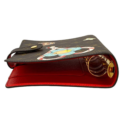 Louis Vuitton Notebook Vivienne Agenda Cover MM Monogram Candy Red Leather — view 8