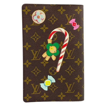 Louis Vuitton Book Cover Vivienne Notebook MM Emily Candy Red Agenda