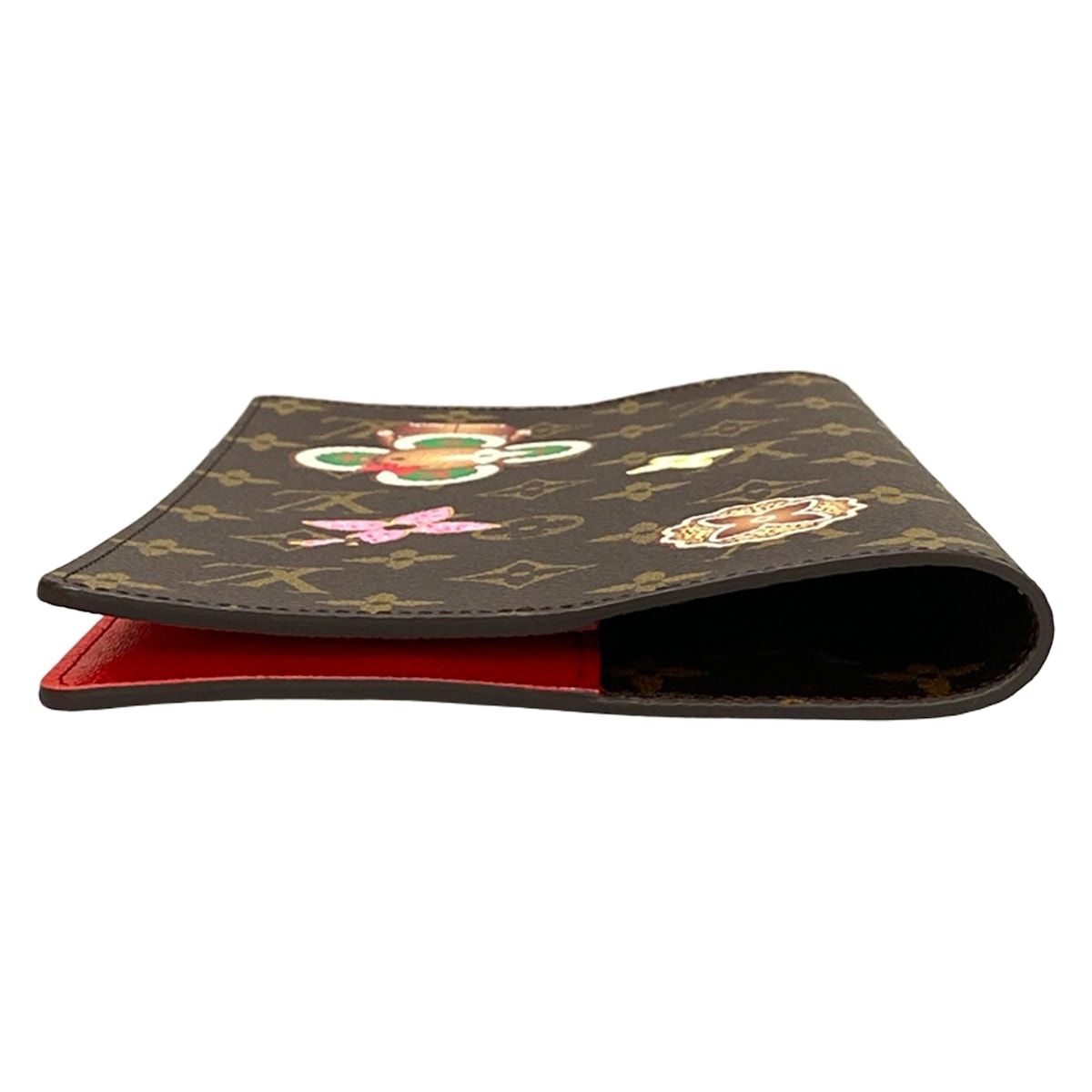 Louis Vuitton Book Cover Vivienne Notebook MM Emily Candy Red Agenda — view 8