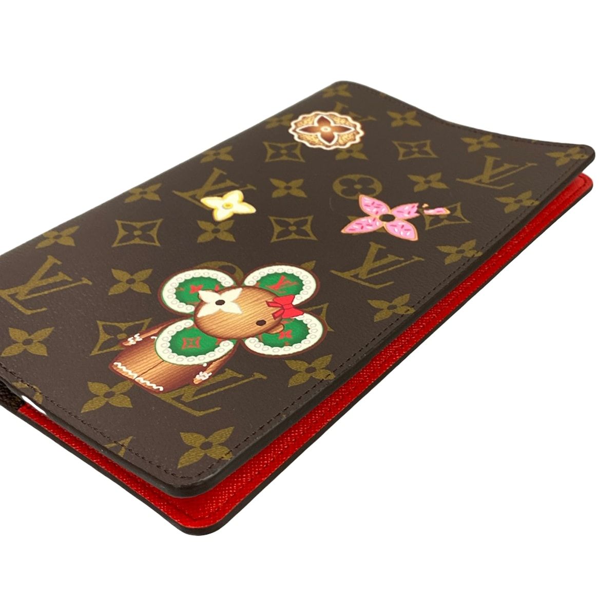 Louis Vuitton Book Cover Vivienne Notebook MM Emily Candy Red Agenda — view 9