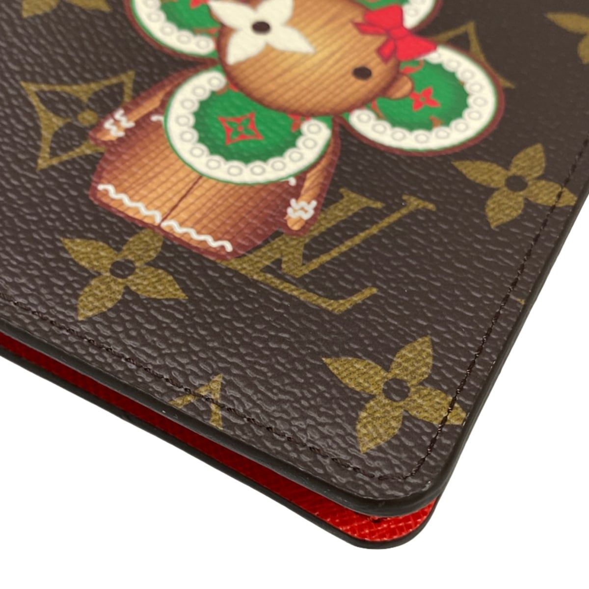 Louis Vuitton Book Cover Vivienne Notebook MM Emily Candy Red Agenda — view 5