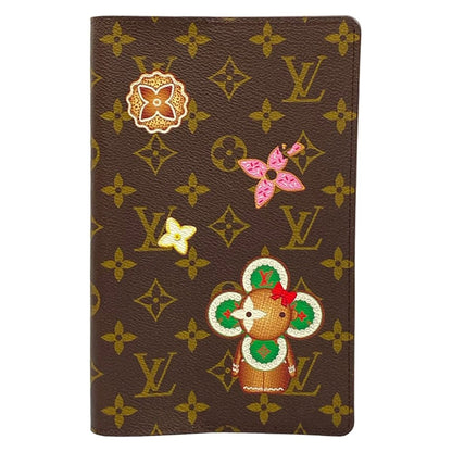 Louis Vuitton Book Cover Vivienne Notebook MM Emily Candy Red Agenda — view 3