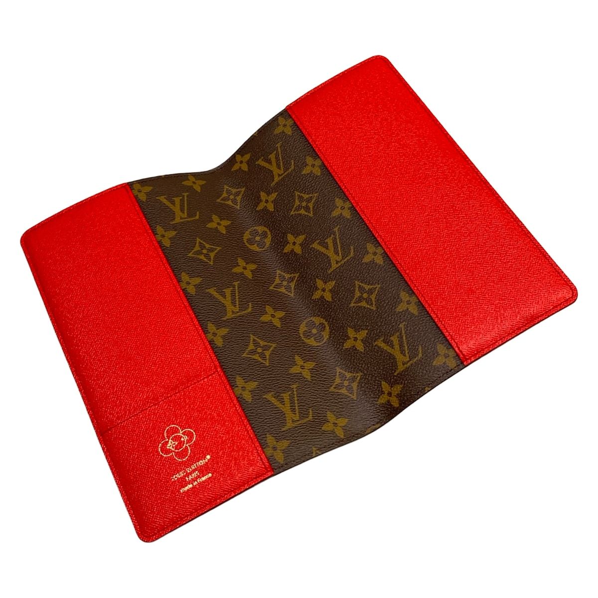 Louis Vuitton Book Cover Vivienne Notebook MM Emily Candy Red Agenda — view 2