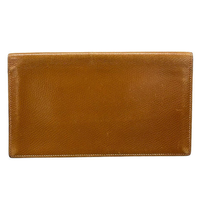 Hermes Billfold Gold Vintage Wallet — view 2