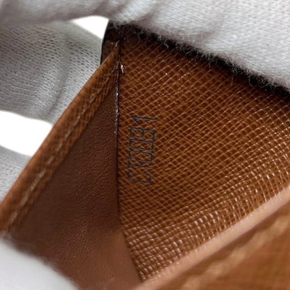 Louis Vuitton Bi Foldwallet L Letter Zipper Compact Zip Monogram Canvas Brown — view 5