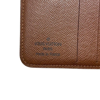 Louis Vuitton Bi Foldwallet L Letter Zipper Compact Zip Monogram Canvas Brown — view 4