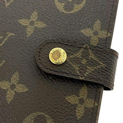 Louis Vuitton Bi Foldwallet L Letter Zipper Compact Zip Monogram Canvas Brown — view 8
