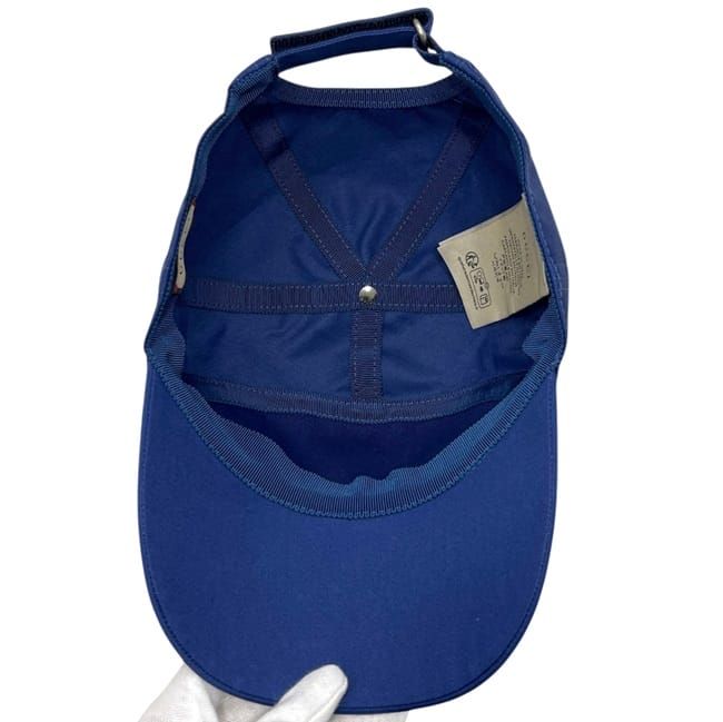 Gucci Cap Baseball Cap Interlocking Canvas Blue — view 4