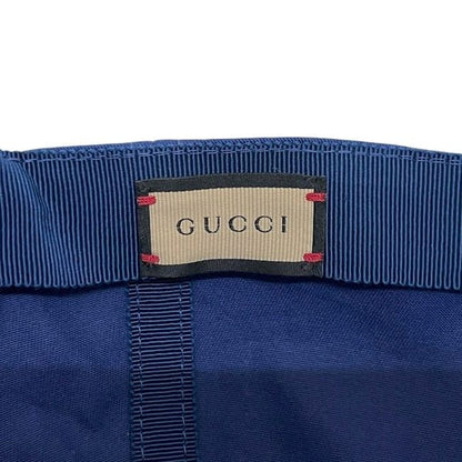 Gucci Cap Baseball Cap Interlocking Canvas Blue — view 9