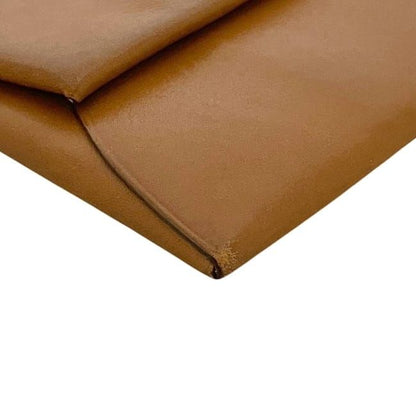 Hermes Leather Box Calf Chevre Brown Yellow — view 8