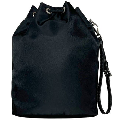 Prada Pouch Drawstring Handbag Vela 1 IC Tag Reactive Nylon Re-Nylon Saffiano — view 3