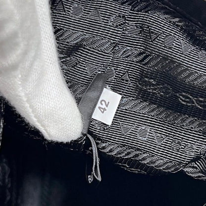 Prada Pouch Drawstring Handbag Vela 1 IC Tag Reactive Nylon Re-Nylon Saffiano — view 7