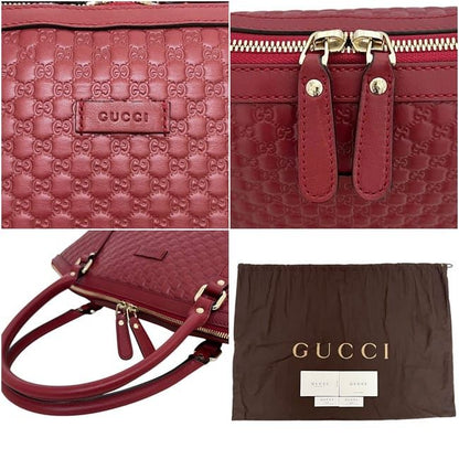 Gucci Tote 2-Way Shoulder Bag Guccissima Leather — view 7
