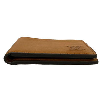 Louis Vuitton Billfold Portefeuille Calf Brown Initial Leather Wallet — view 8