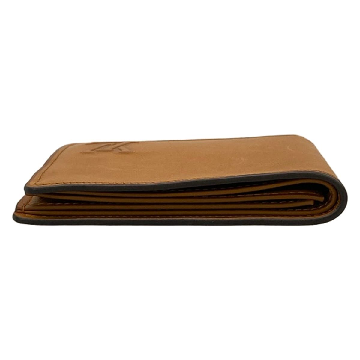 Louis Vuitton Billfold Portefeuille Calf Brown Initial Leather Wallet — view 9