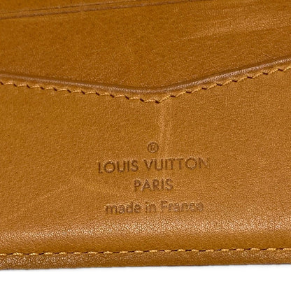 Louis Vuitton Billfold Portefeuille Calf Brown Initial Leather Wallet — view 5