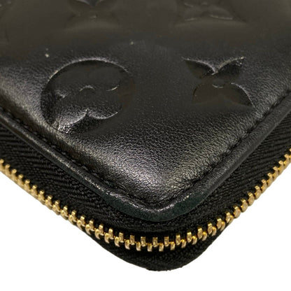 Louis Vuitton Wallet Cousin Zippy Noir Leather — view 6