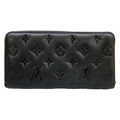 Louis Vuitton Wallet Cousin Zippy Noir Leather — view 2