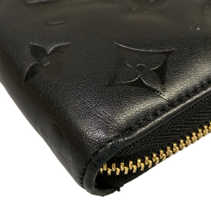 Louis Vuitton Wallet Cousin Zippy Noir Leather — view 7